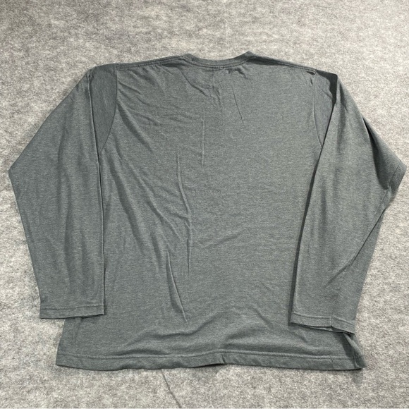 My State Threads Tops - My State Threads Michigan Womens Gray Long Sleeve Pullover‎ Tee Size XL